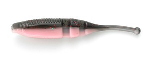 Эластичные приманки фирмы lake fork. Расцветка BLACK/PINK